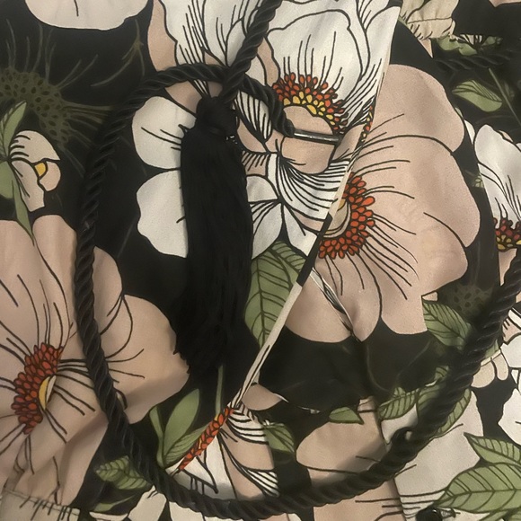 Forever 21 Maxi dress. Floral. Long sleeve with slits. Smoke free home. - Picture 3 of 10